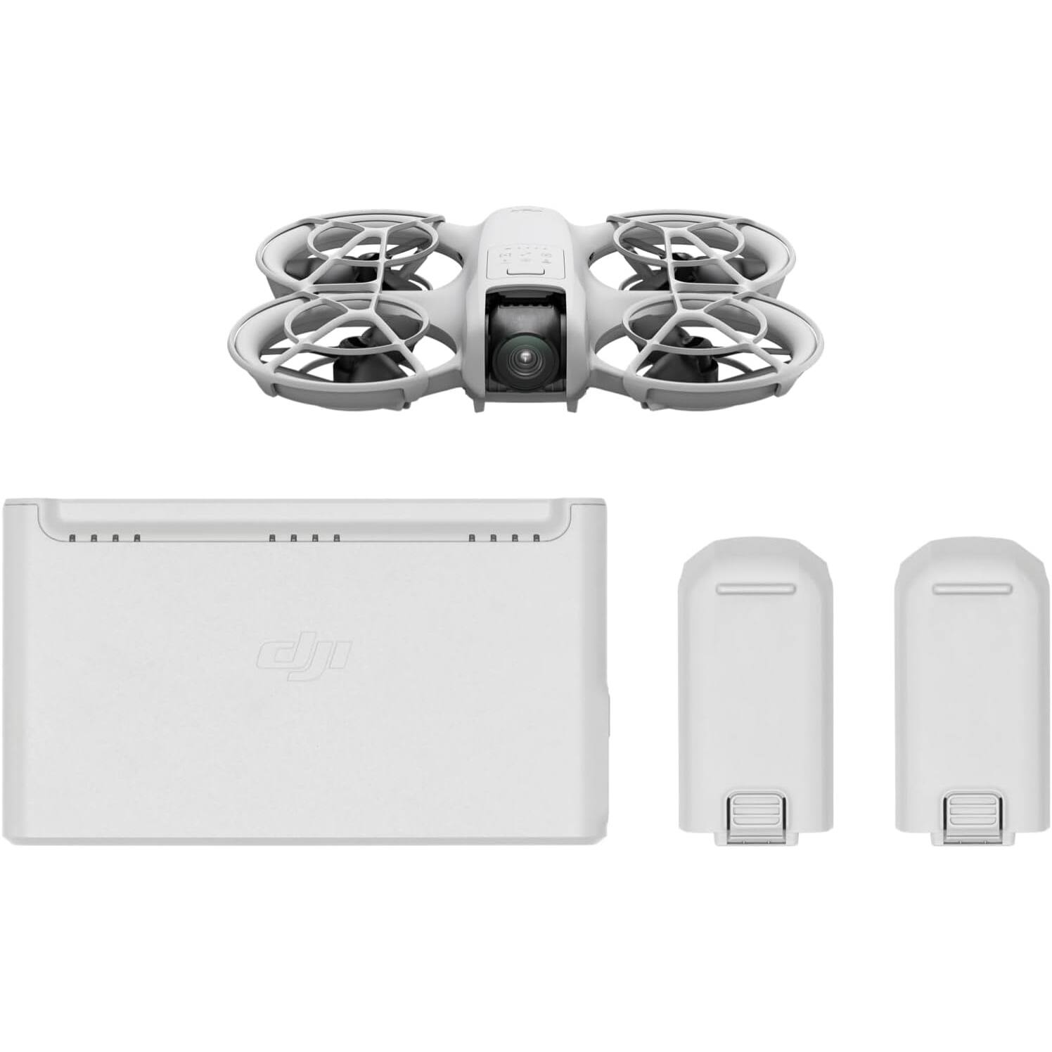 Alt View 4. DJI - Neo Drone Mini 4K Quadcopter with 3 Battery Combo + Extended Warranty Kit Bundle.