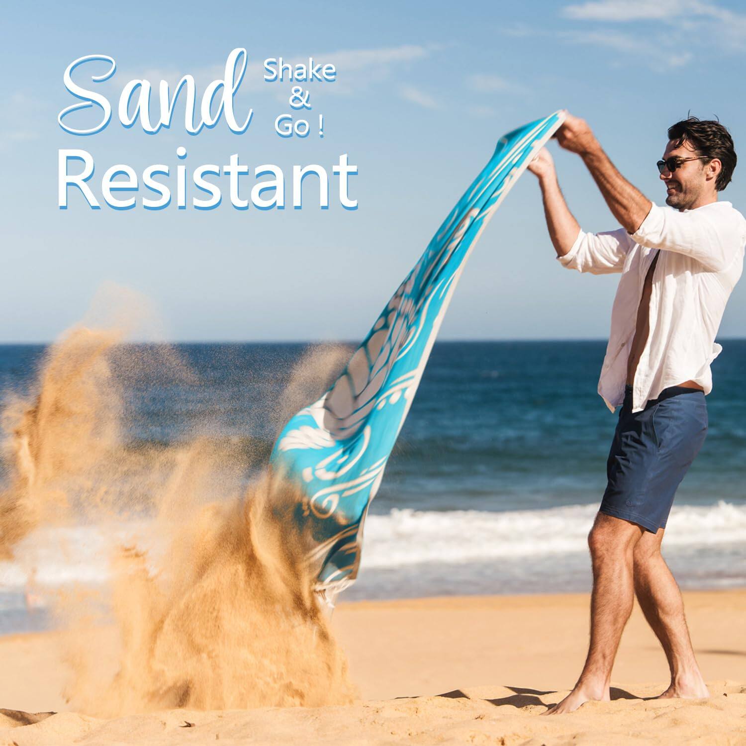 Sand Resistant  
Shake & Go!