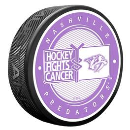 Mustang Drinkware - Nashville Predators Hockey Fights Cancer Puck - Multicolor