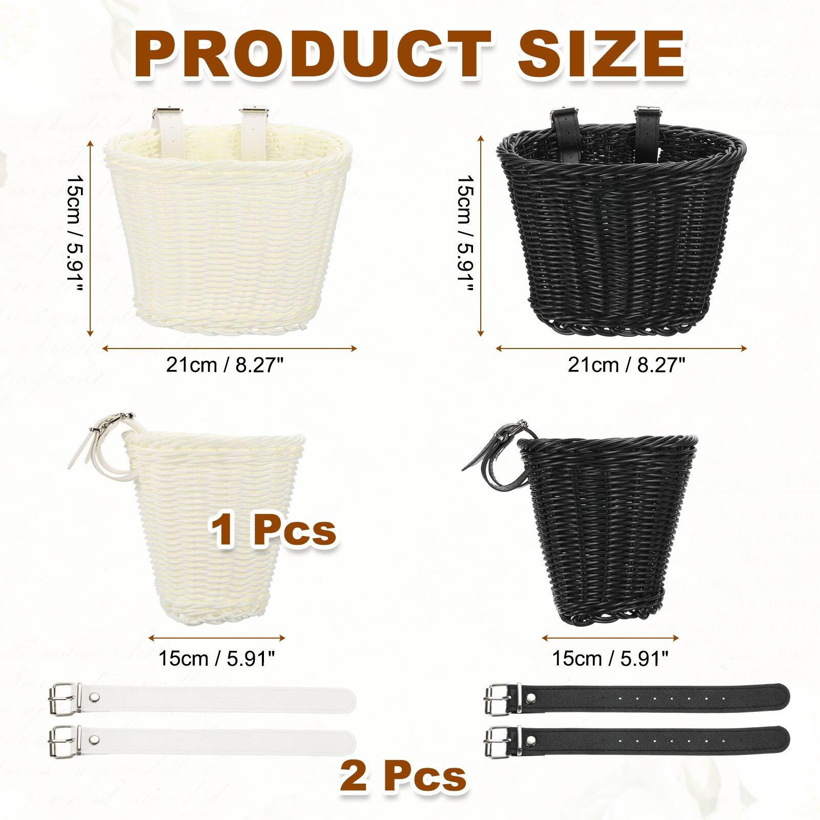 PRODUCT SIZE

15cm / 5.91" / 21cm / 8.27" / 1 Pcs

15cm / 5.91" / 21cm / 8.27" / 2 Pcs