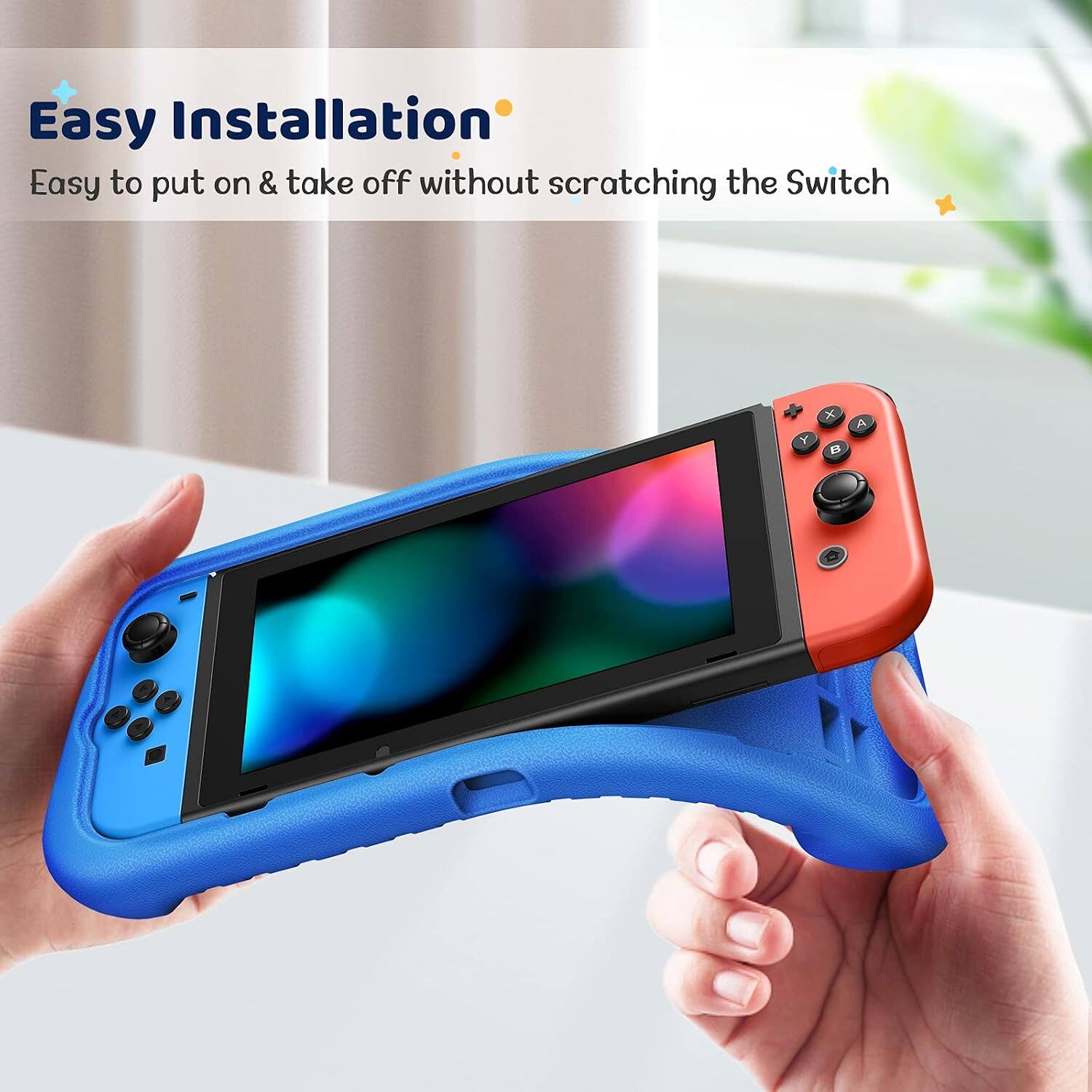Easy Installation  
Easy to put on & take off without scratching the Switch