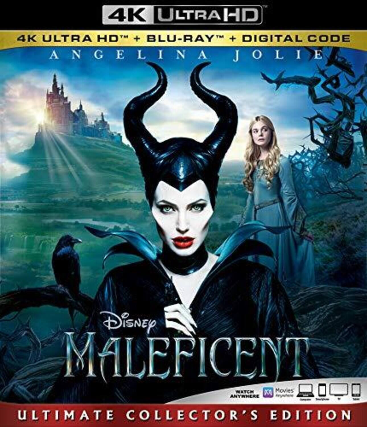 Maleficent   - 4K Blu-Ray [Standard] [4K Ultra HD Blu-ray]