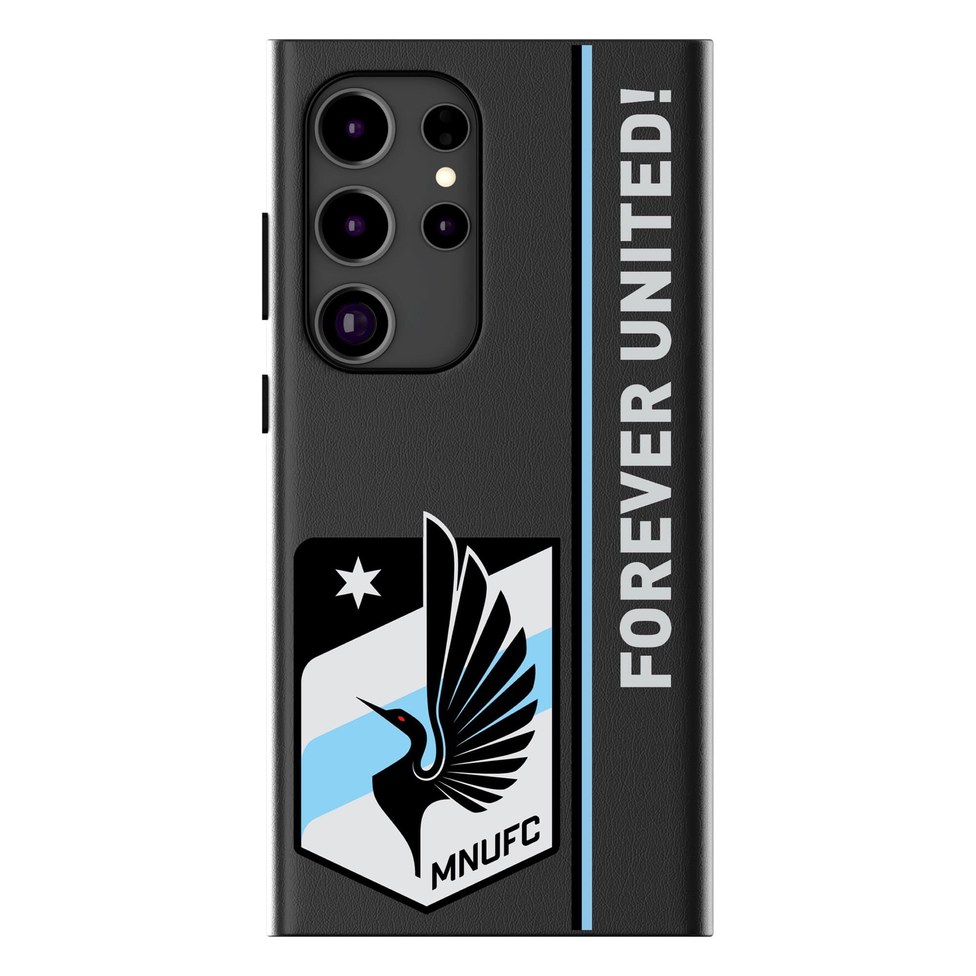 Keyscaper - MLS - Minnesota United FC Galaxy Magnetic Bump Case - S24 Ultra - Black