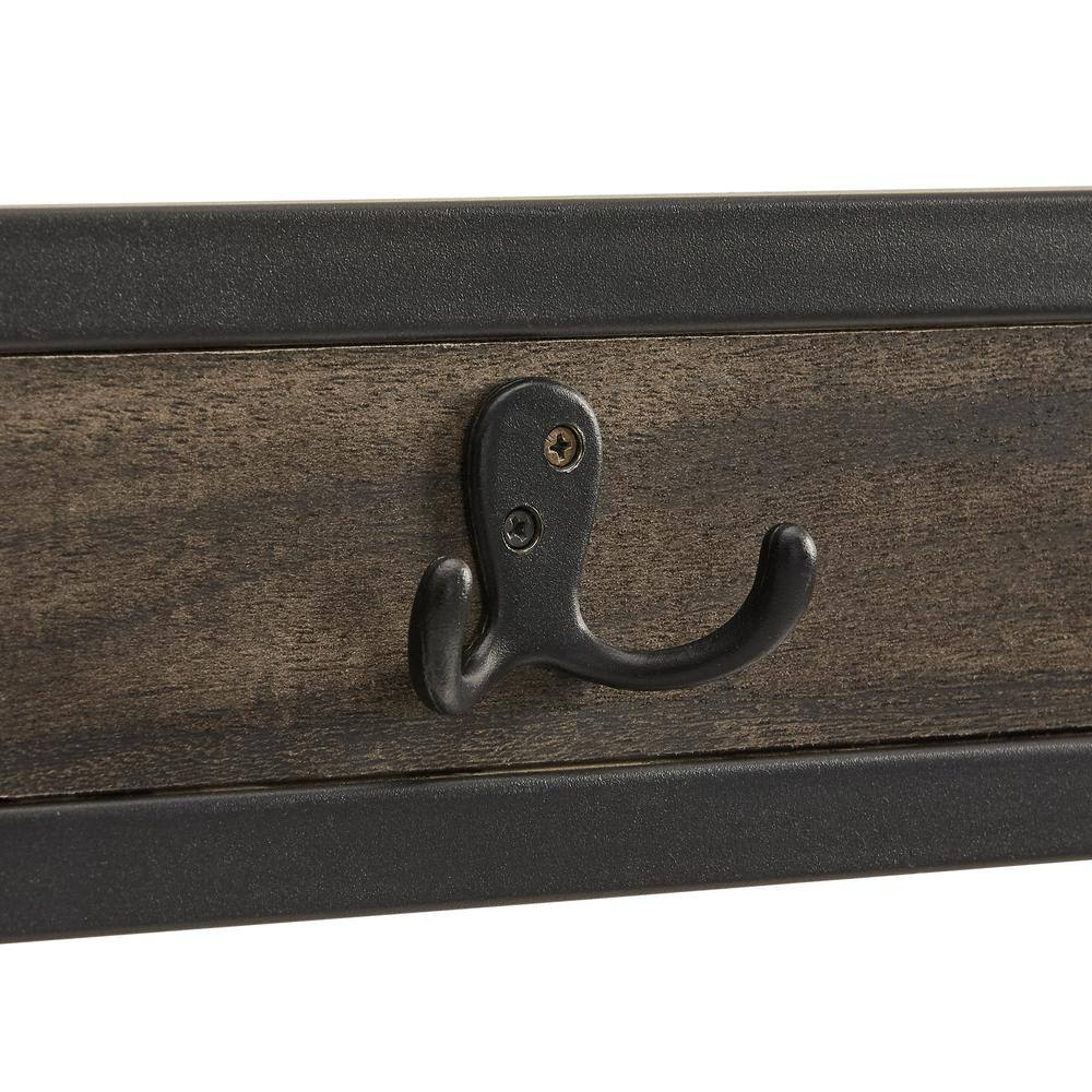 Alt View 1. Crosley Furniture - Jacobsen Hall Tree - Brown Ash.