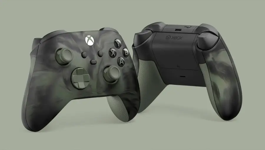Alt View 18. Microsoft - Xbox Wireless Controller for Xbox Series X, Xbox Series S, Xbox One, PCs, and Cloud-Enabled Devices - Nocturnal Vapor Special Edition.