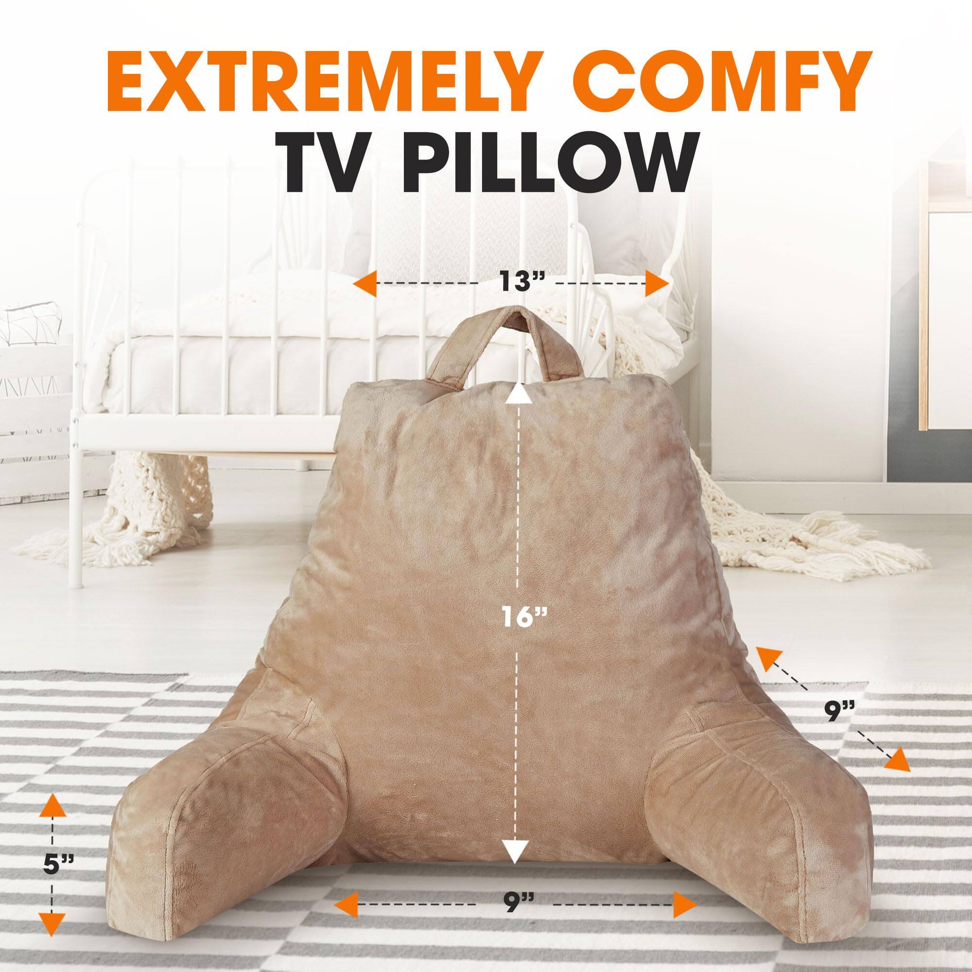 EXTREMELY COMFY TV PILLOW

13"
16"
9"
5"
9"