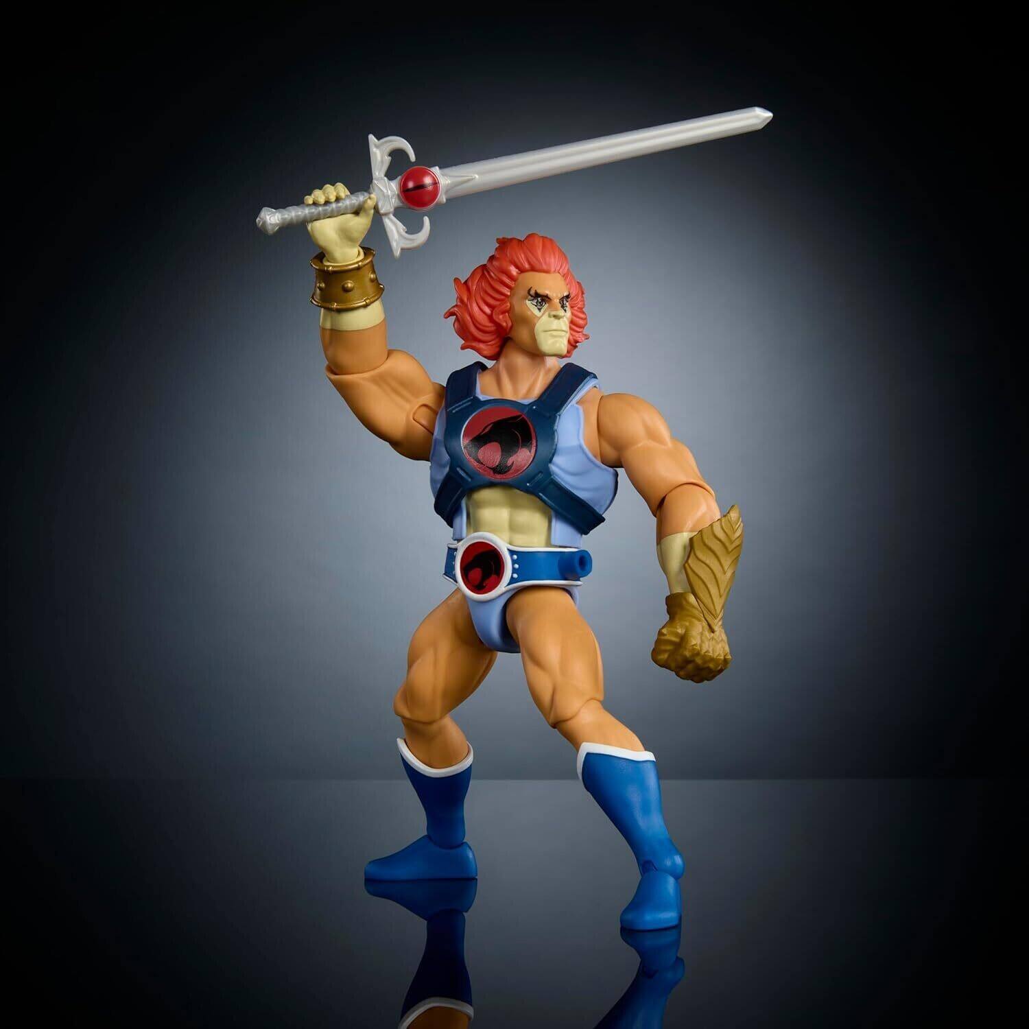 Alt View 2. Mattel - Mattel Collectible - Masters of the Universe Origins x ThunderCats Lion-O Action Figure (He-Man, - Collectibles - Multicolor.