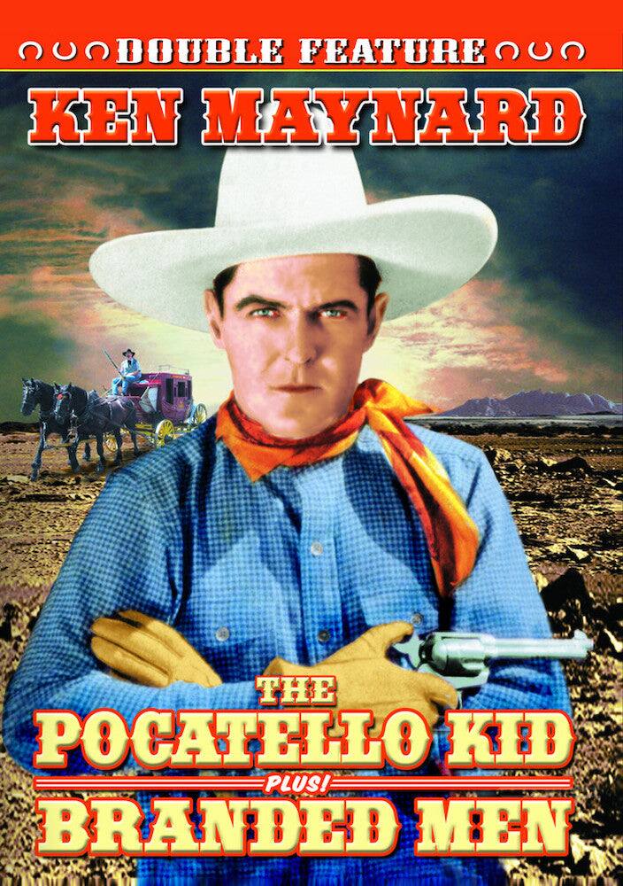 Front. Ken Maynard Double Feature: Pocatello Kid (1937) / Bra - DVD.