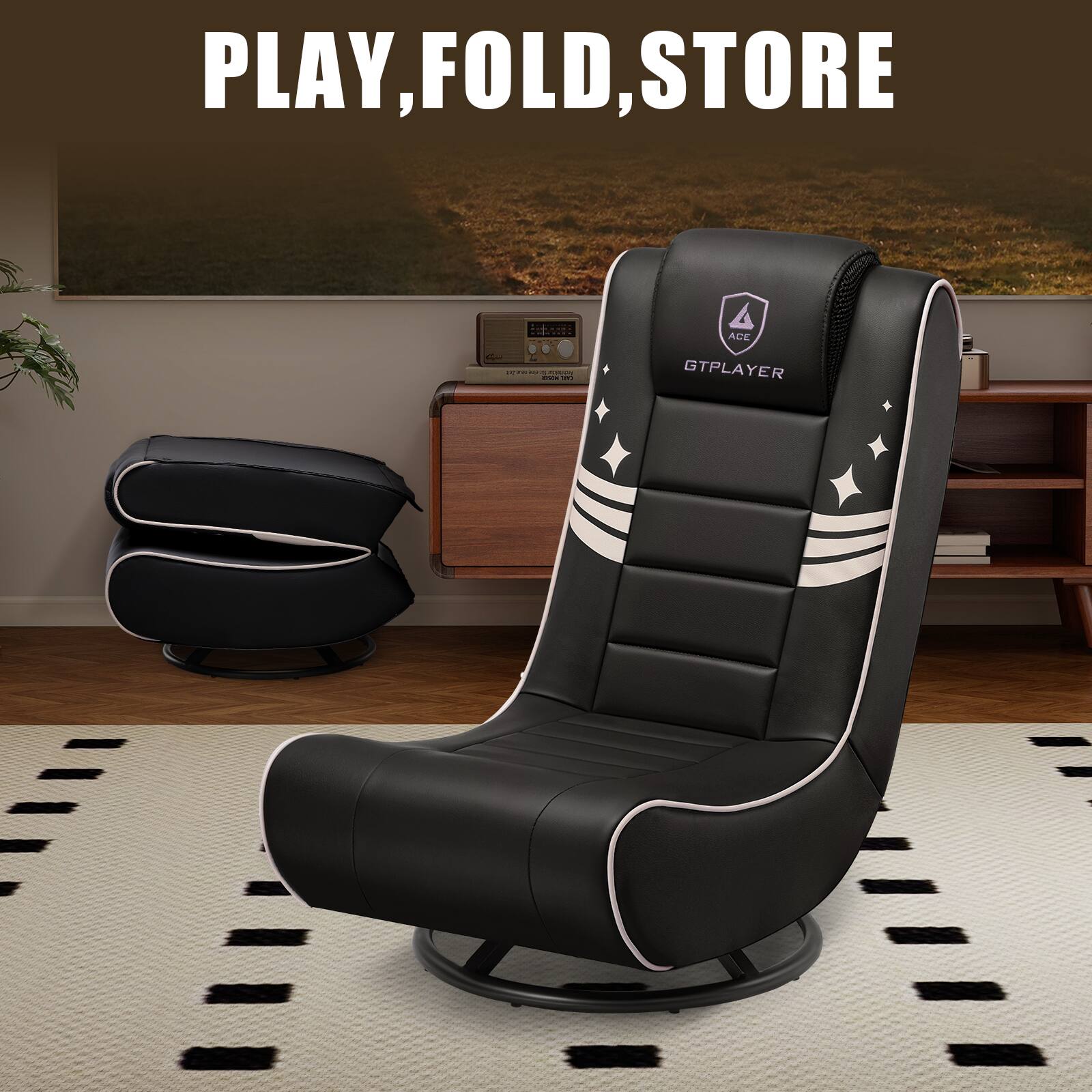 PLAY, FOLD, STORE

ACE
GTP-PLAYER