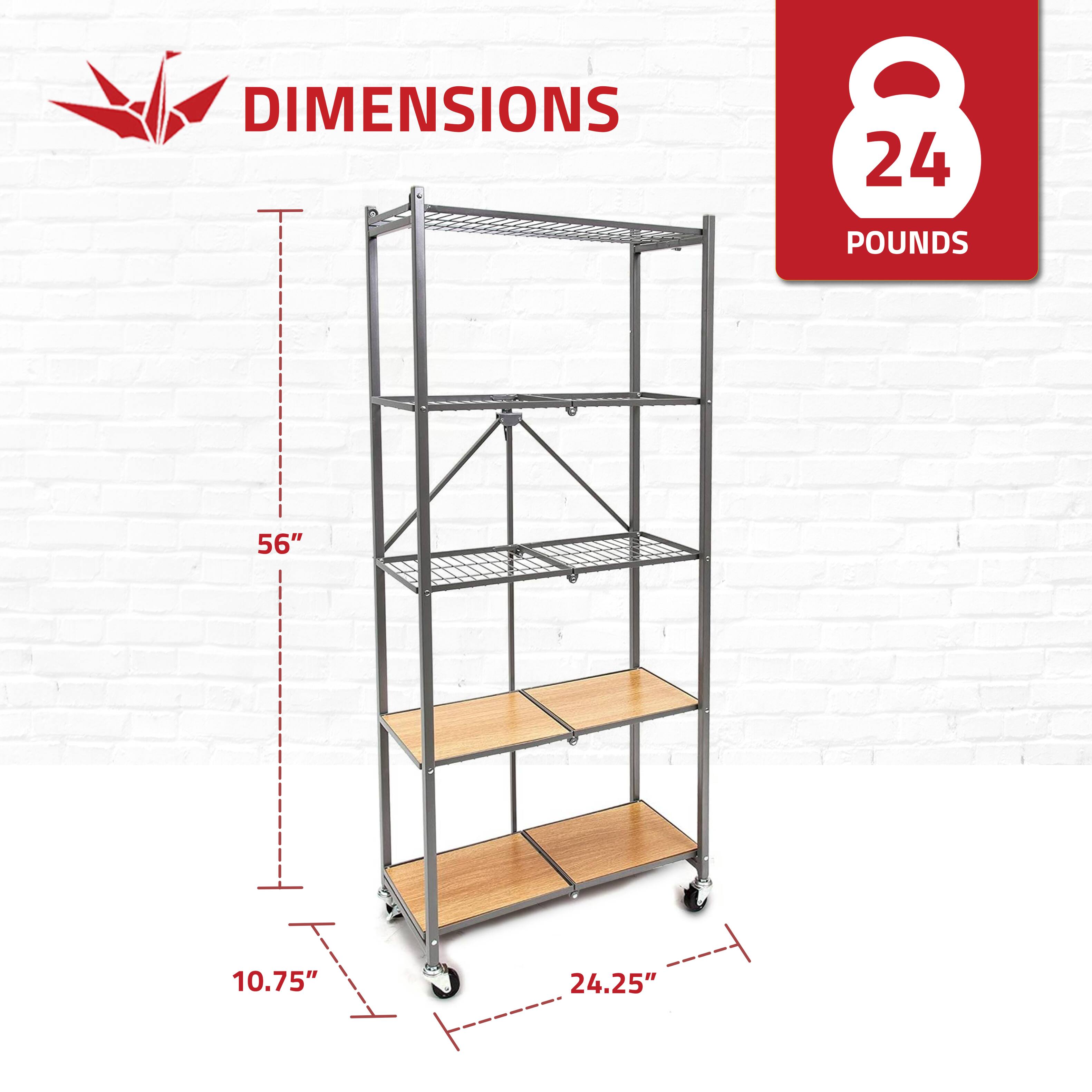 DIMENSIONS  
24 POUNDS  
56"  
10.75"  
24.25"