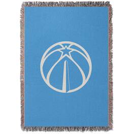 Chad & Jake - Washington Wizards Woven Blanket - Blue