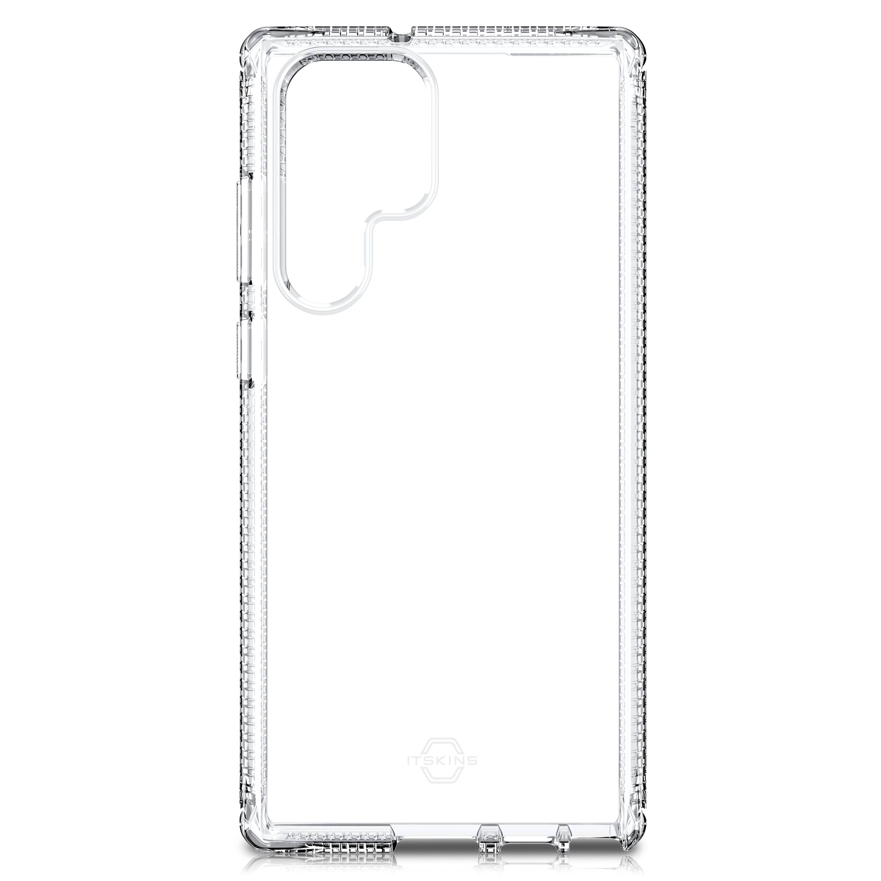 Alt View 3. Itskins - ITSKINS - Spectrum Clear Case for Samsung Galaxy S22 Ultra - Transparent.