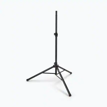 Front. On Stage Stands - On Stage SS7761B Tripod Speaker Stand - Black.