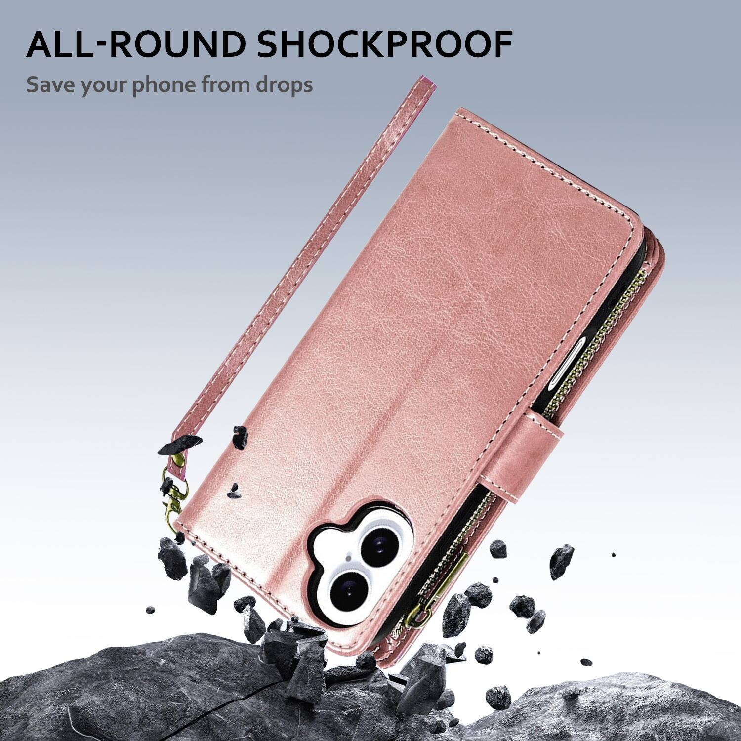 ALL-ROUND SHOCKPROOF  
Save your phone from drops