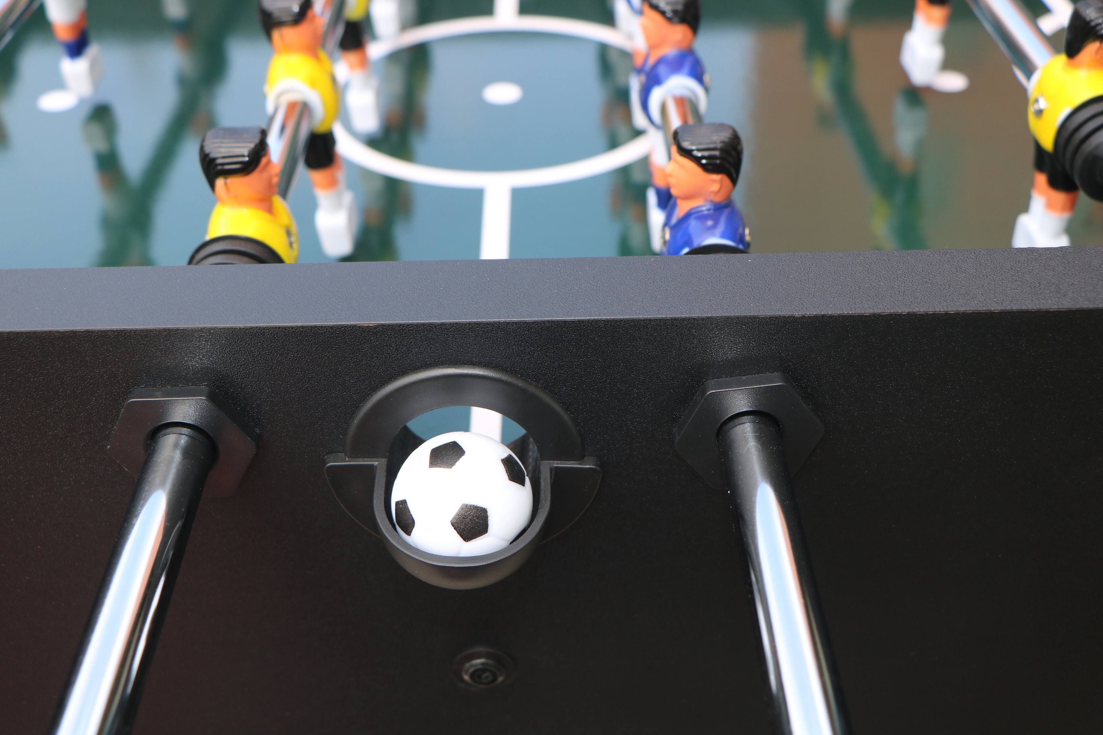Back. Dexmalle - Dexmalle-54" soccer table,foosball table,football table,game table, table soccer,table football-Black - Black.