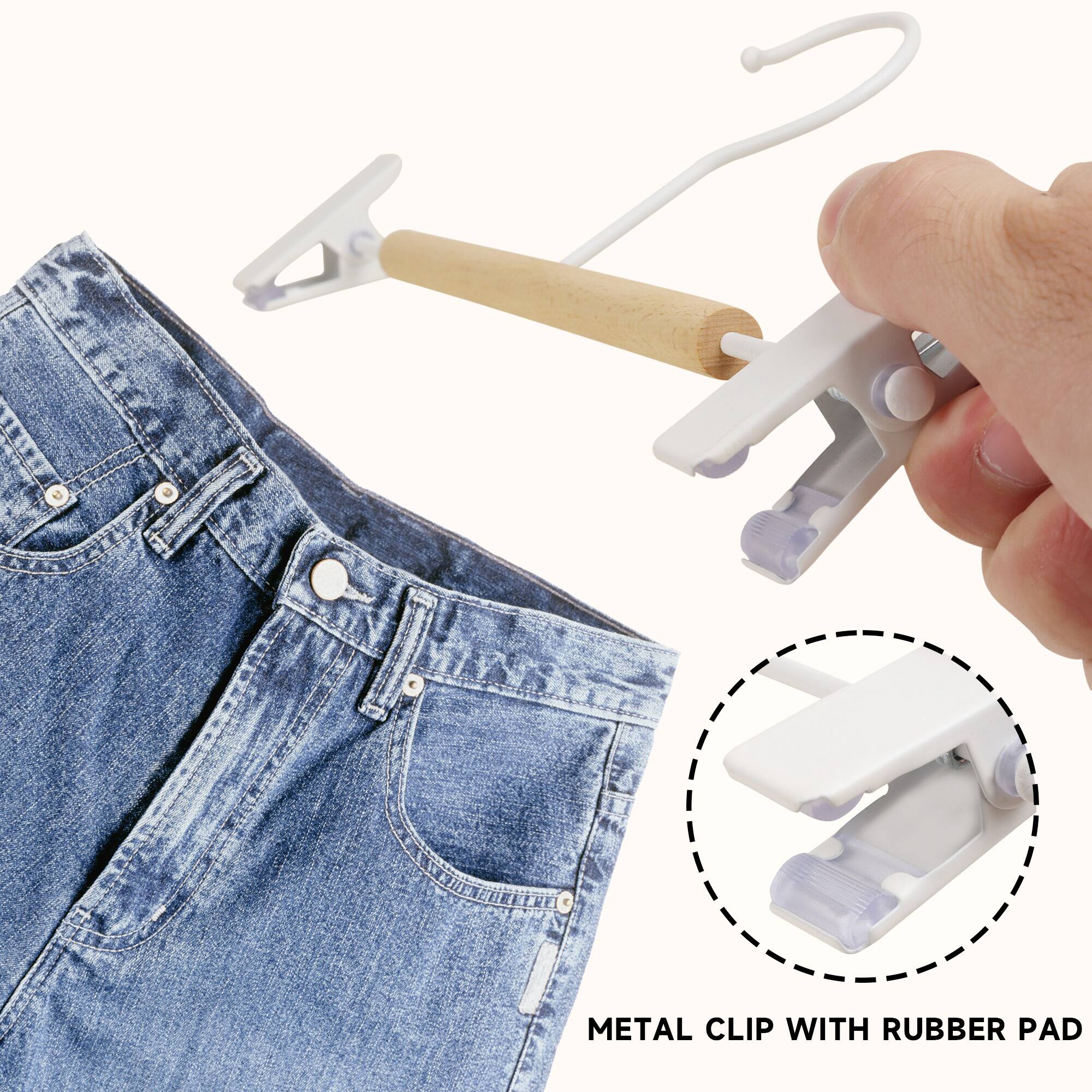 METAL CLIP WITH RUBBER PAD