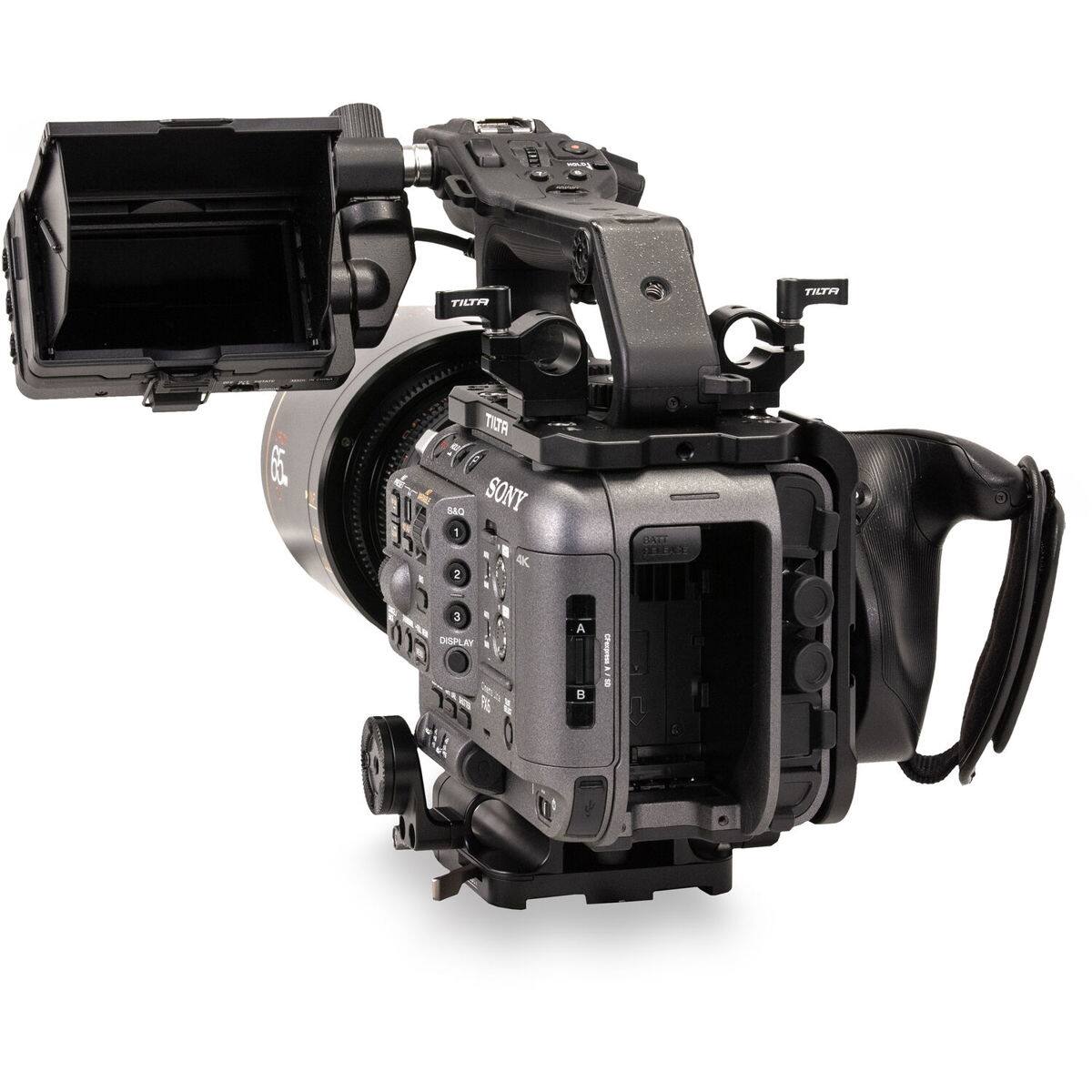 TRT TILTA 65, TICA 0 SA SONY 5 4K 2 3 15 DISPLAY 7 & AL A I 8 GALL R