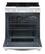 Alt View 10. Whirlpool - 30 in. Wide 4 burners 5.0 cu. ft. Smart Freestanding Slide-In Gas Range with Air Cooking Technology and Steam Clean - White.