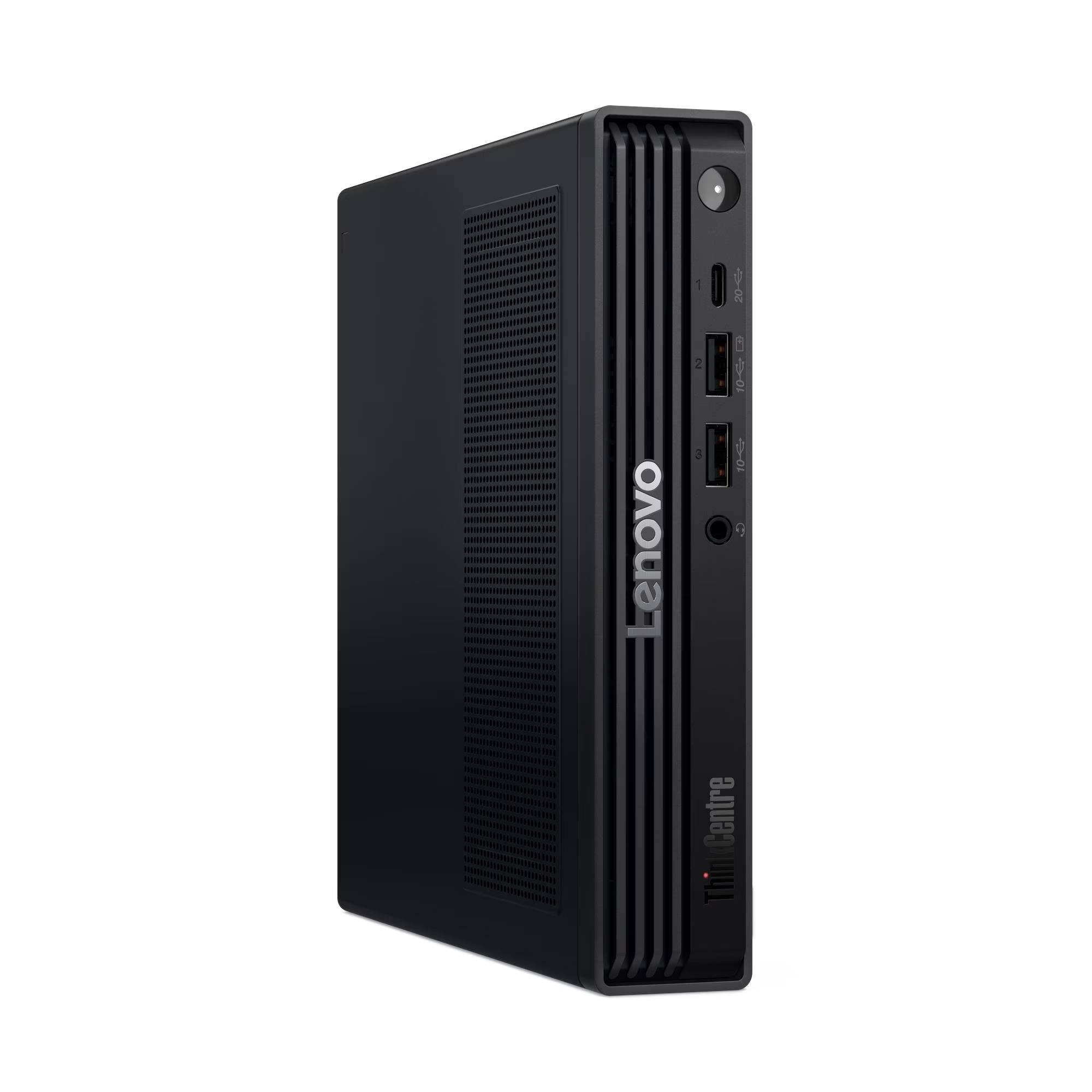 Lenovo - Thinkcentre M90Q G6 Tiny PC Intel Ultra 9 285T 64GB RAM 2TB SSD W11P - Black