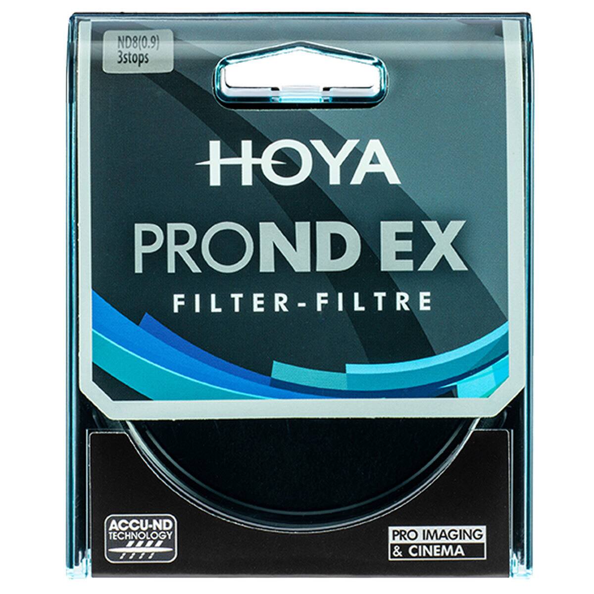 ND8(0.9) 3stops HOYA PROND EX FILTER-FILTRE ACCU-ND TECHNOLOGY PRO IMAGING & CINEMA