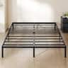 Songmics Home - King Metal Bed Frame 14 Inches Tall, 1100 lb Weight Capacity, with Under-Bed Storage, Easy Setup,Heavy-Duty Platform Bed - Matte Black
