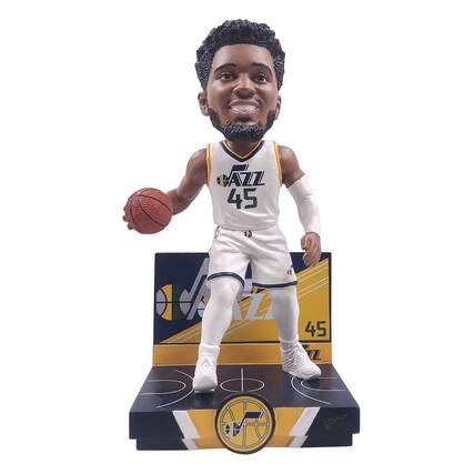 Front. FOCO - Donovan Mitchell Utah Jazz Highlight Series Bobblehead - Multicolor.