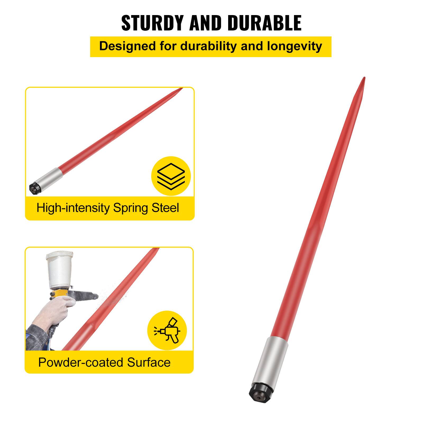 STURDY AND DURABLE  
Designed for durability and longevity  

High-intensity Spring Steel  

Powder-coated Surface