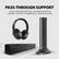 PASS-THROUGH SUPPORT
Listen through both the soundbar/external speaker and your headphones simultaneously.