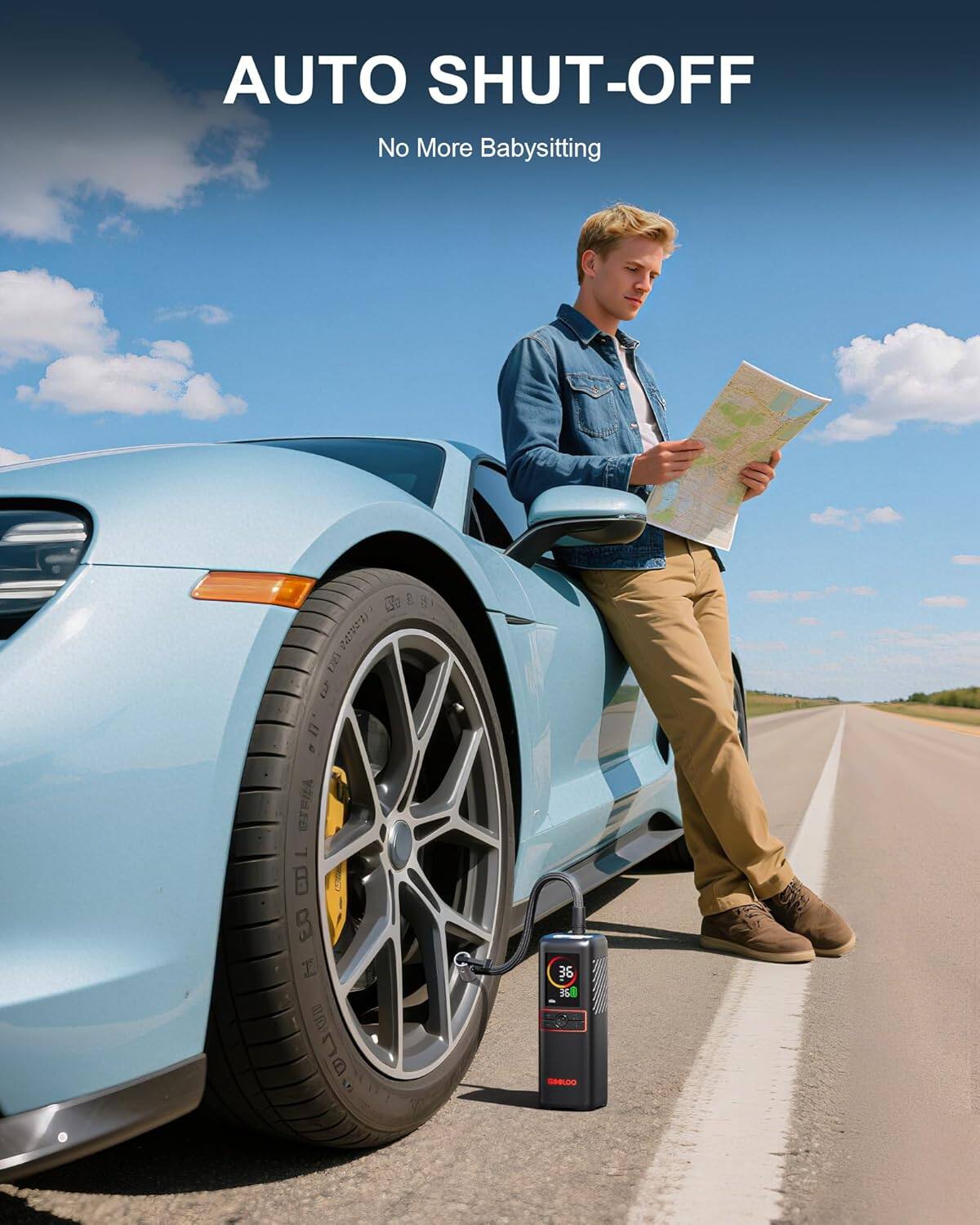 AUTO SHUT-OFF  
No More Babysitting