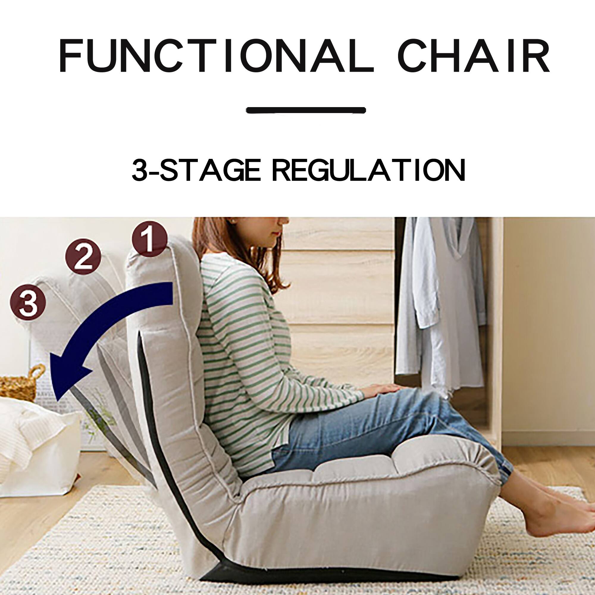FUNCTIONAL CHAIR

3-STAGE REGULATION

1
2
3