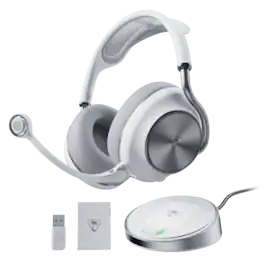 Turtle Beach - Stealth Pro II Multiplatform Wireless Over-Ear Gaming Headset for XBOX Series X|S, XBOX One, PS5, PS4, Windows, & Mobile - White
