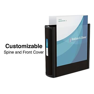 2022 QUARTER I  
Madison & Glover M&G  

Customizable Spine and Front Cover