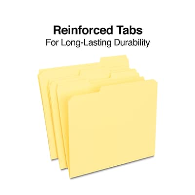 Reinforced Tabs  
For Long-Lasting Durability