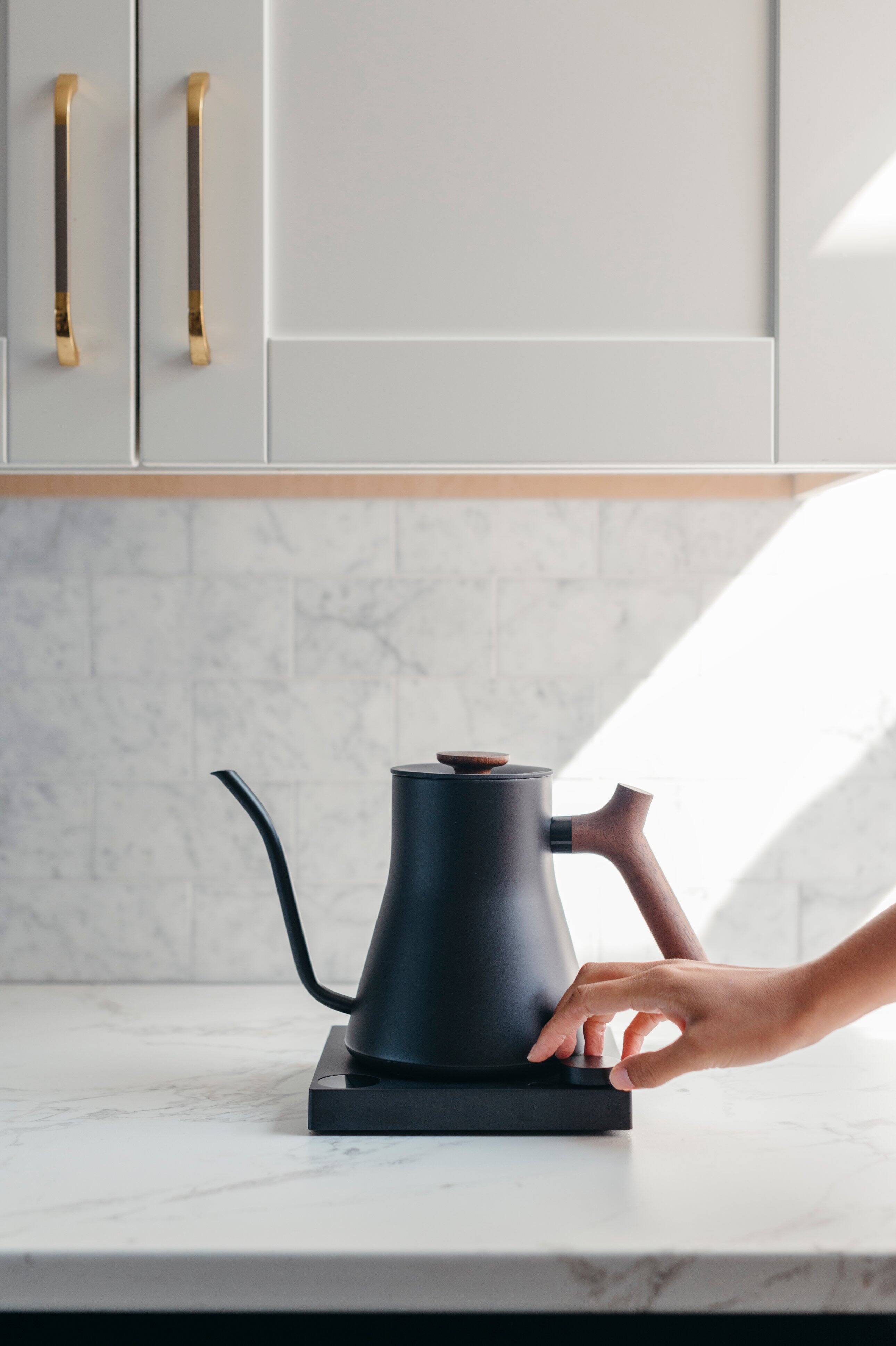 Alt View 23. Fellow - Stagg EKG Pro - Matte Black w/ Walnut.