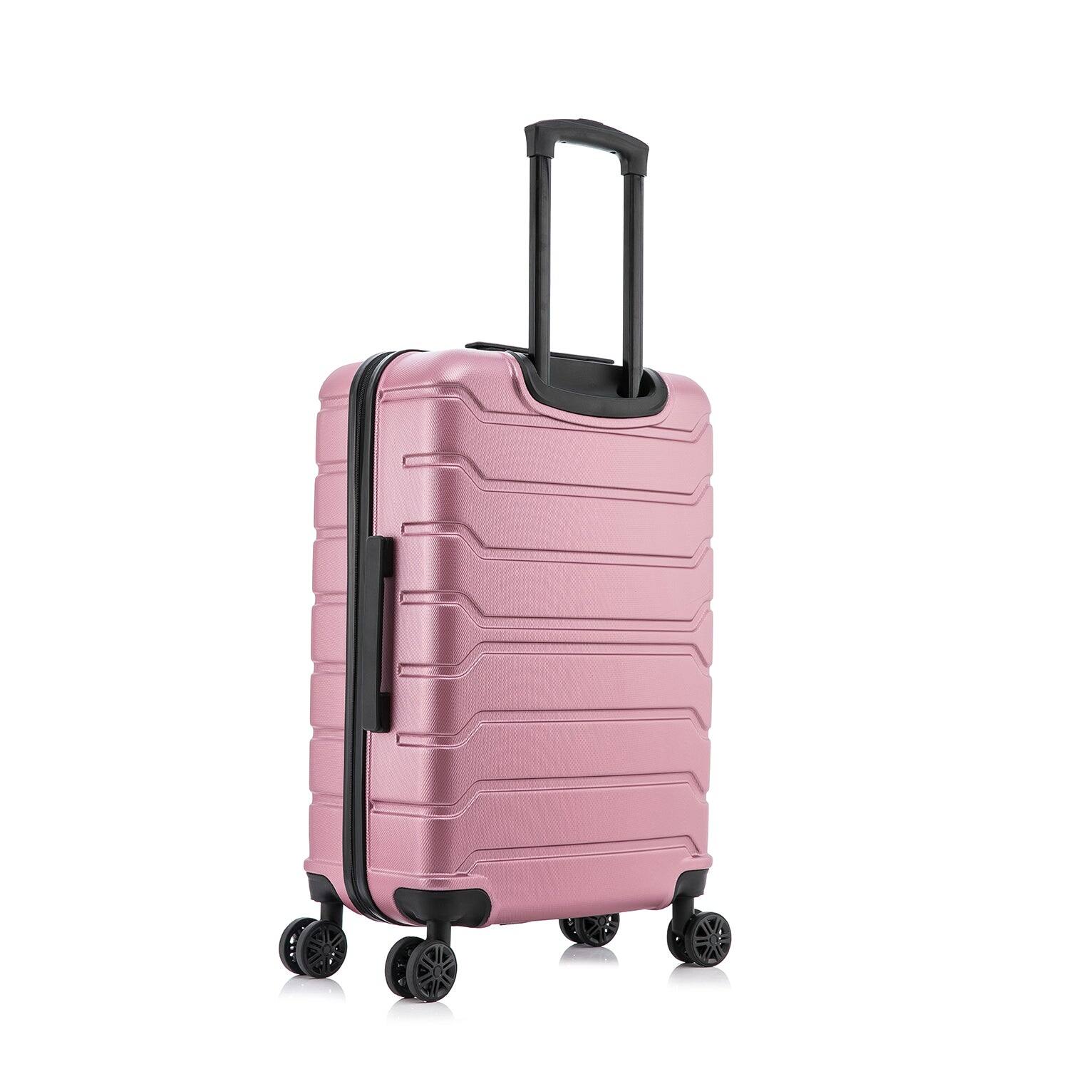 Alt View 1. InUSA - Trend lightweight hardside spinner luggage 24" - ROSE GOLD.
