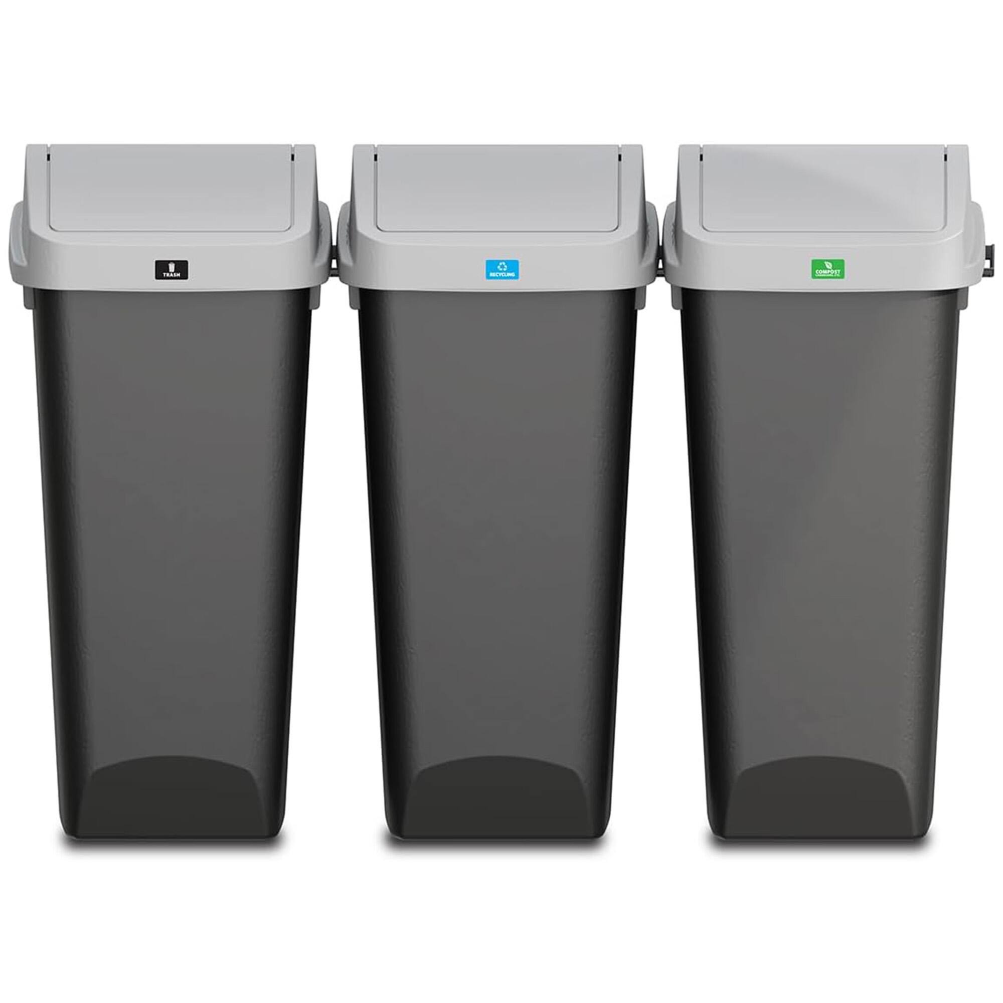 I TRASH  
RECYCLING  
0 COMPOST