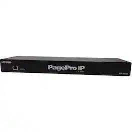 Valcom - alltel PagePro VIP-201A SIP Paging Gateway - 1 x RJ-45 - 1U High - Rack-mountable, Desktop - Black