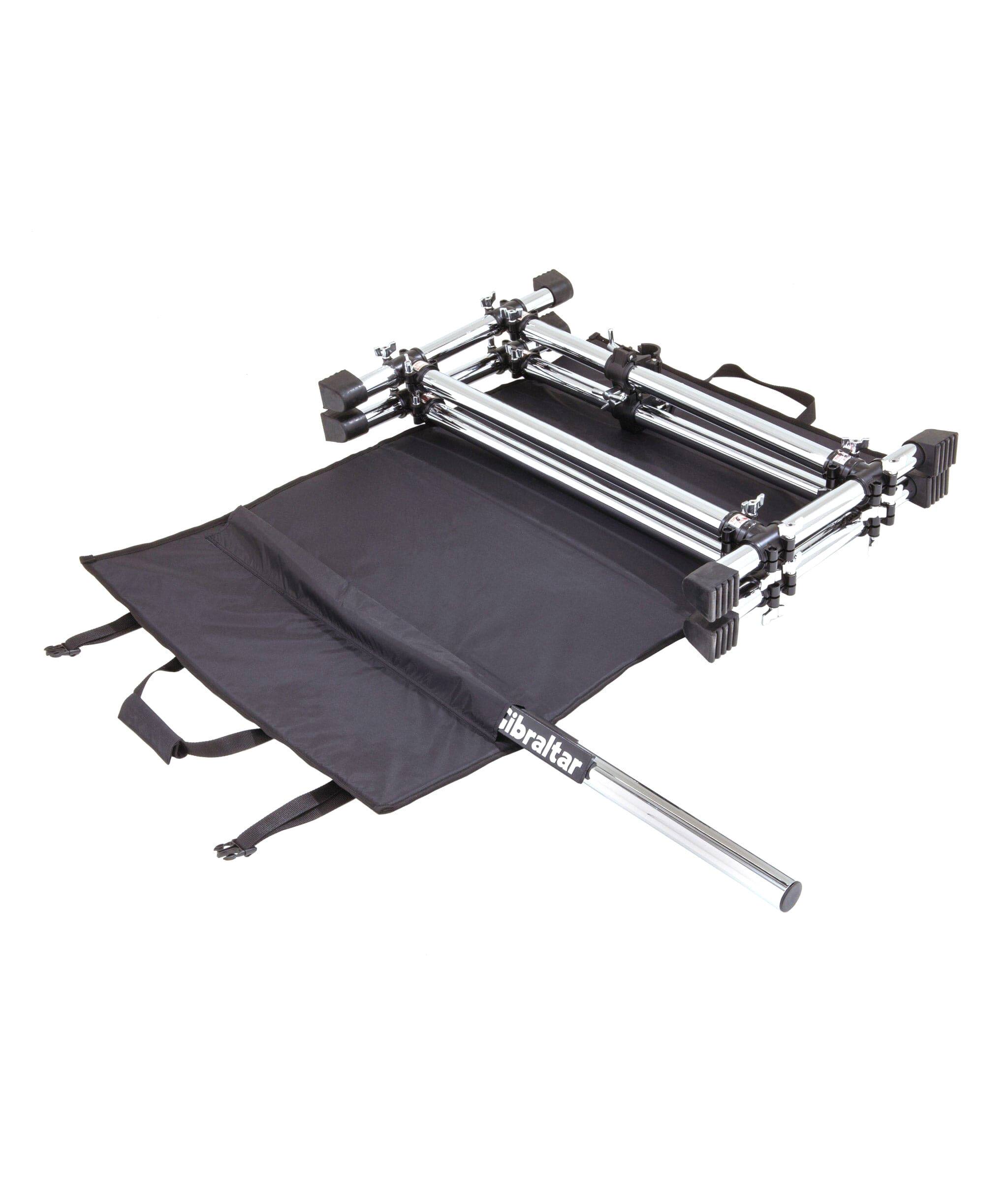 Angle. Gibraltar Hardware - DJ Workstation Transport Carrier for Foundation GPRDJ2, Heavy-Duty Nylon Gig Bag with ABS Reinforcement.
