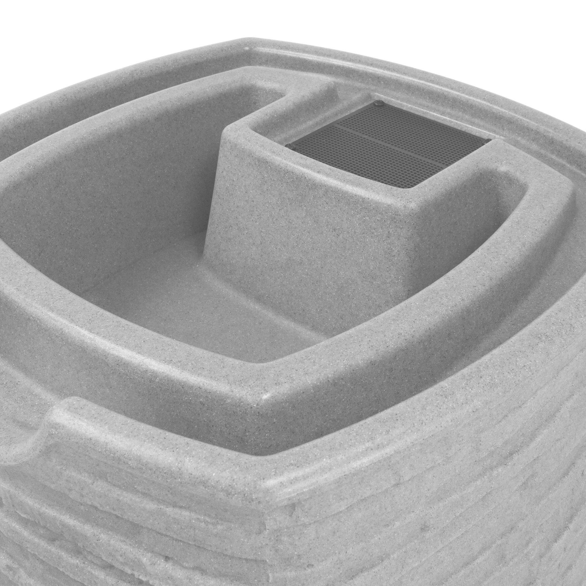 Alt View 4. Good Ideas - Good Ideas Impressions Riverwalk 50 Gallon Rain Saver, Light Granite (4 Pack).