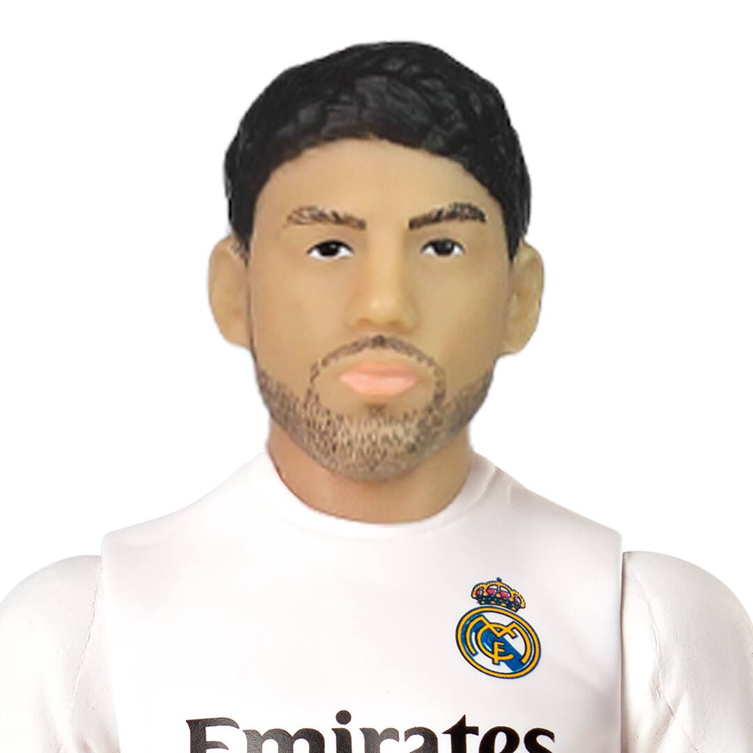 Alt View 3. Banbo Toys - Banbo Toys SOCKERS Real Madrid CF Federico Valverde 8" Collectible Soccer Action Figure.