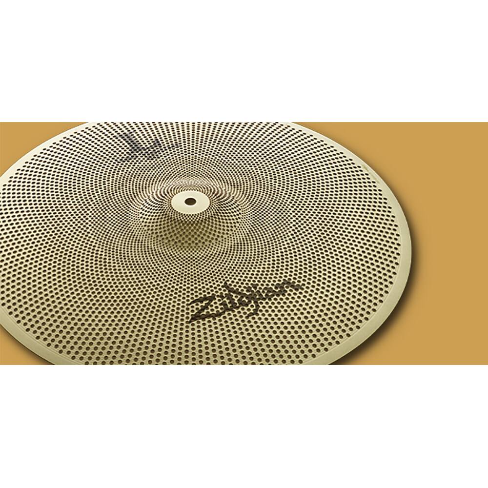 Alt View 6. Zildjian - L80 Low Volume Cymbal Pack with Hi-Hats, Crash, and Crash Ride LV348.