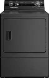 Speed Queen - DC5 - Commercial Heavy Duty Gas Dryer - Matte Black - Front_Zoom