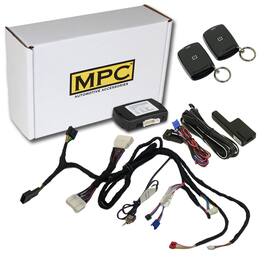 MPC - Plug-n-Play 1-Button Remote Start Kit For 2016-2017 Lexus IS200t - T-Harness - Black