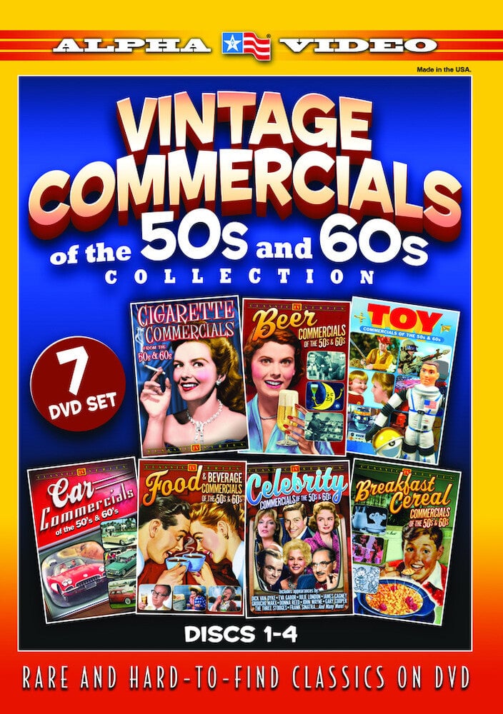 Vintage Commercials of the 50s and 60s Collection (7-D - DVD price history on PriceWatchPro