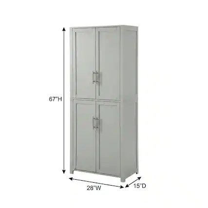 67"H 28"W 15"D