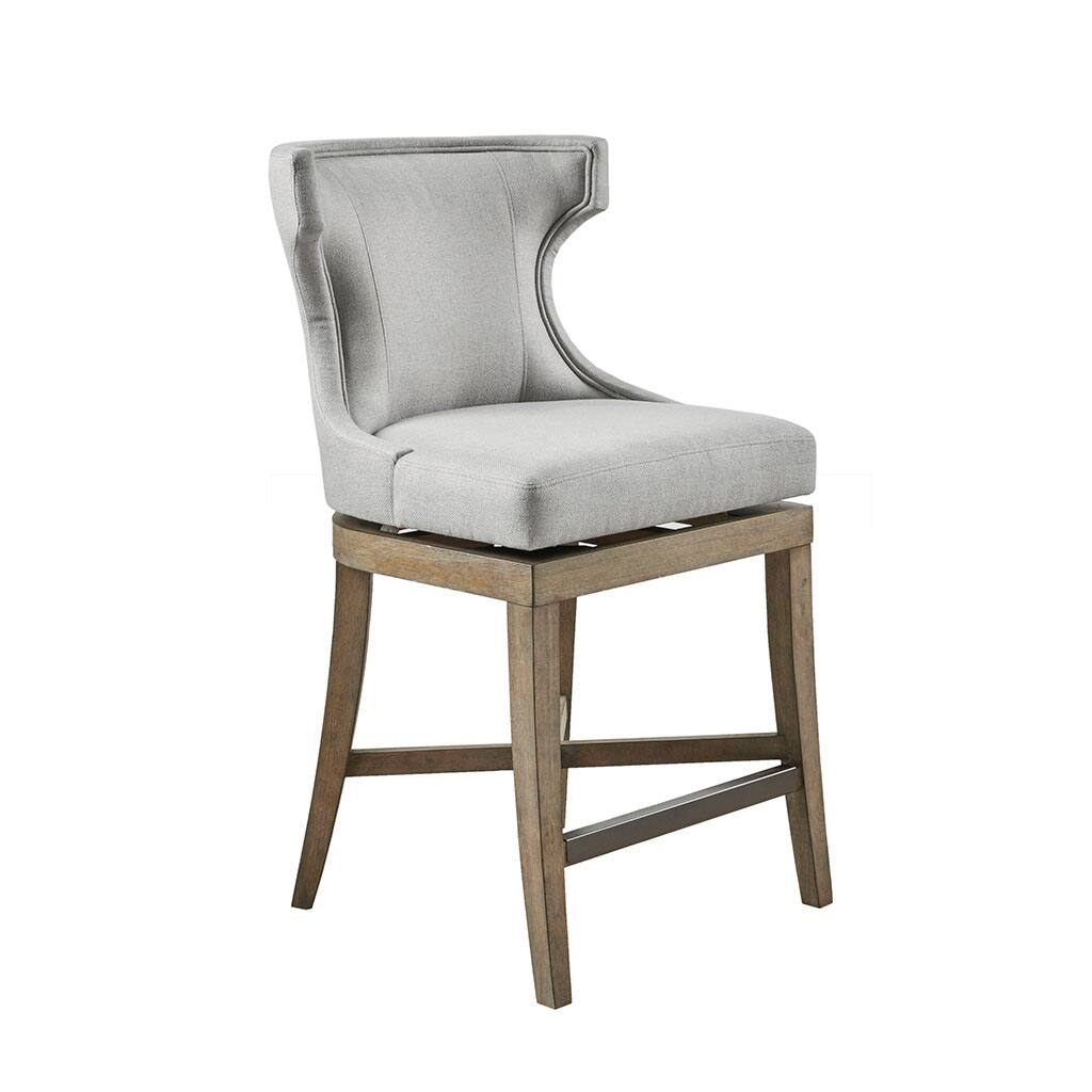Gray Swivel Counter Stools
