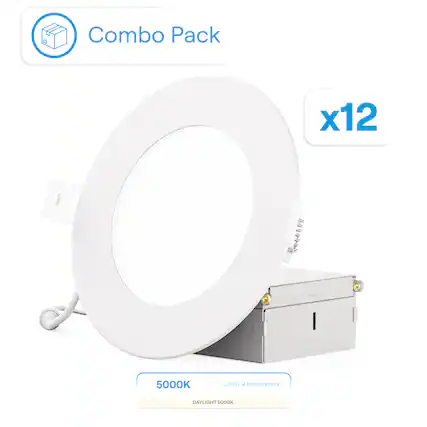 Combo Pack x12 5000K LIGHT APPEARANCE DAYLIGHT 5000K