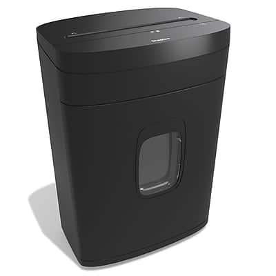 Front. Staples - 12-Sheet Micro-Cut Multi-Media Shredder  - Black.
