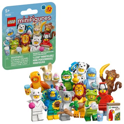 SERIES 28
12 TO COLLECT
71051
LEGO minifigures
5+
BUILDING TOY - JEU DE CONSTRUCTION - JUGUETE PARA CONSTRUIR
WARNING: CHOKING HAZARD. LEGO MINIFIGURE/ MINI-PERSONNAGE/ MINIFIGURA contains small parts and a small ball. Not for children under 3 years.
SNACK BOX