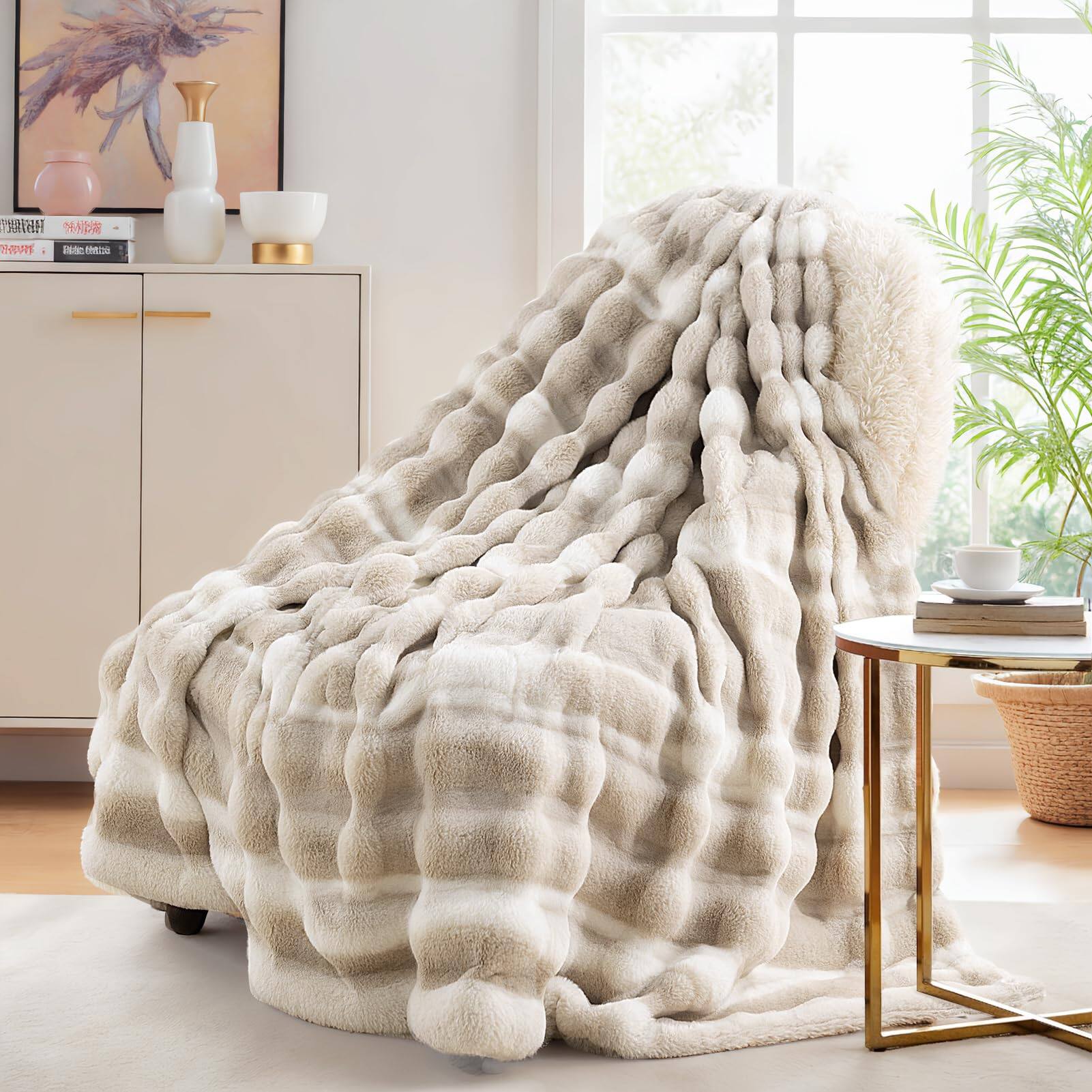 Sand Tie Dye Throw(50" x 60")